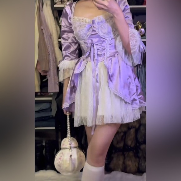 🎉HP🎉NWT Medium Dolls Kill Trickz N’ Treatz Exclusive Cake Queen Costume Set - Picture 4 of 9